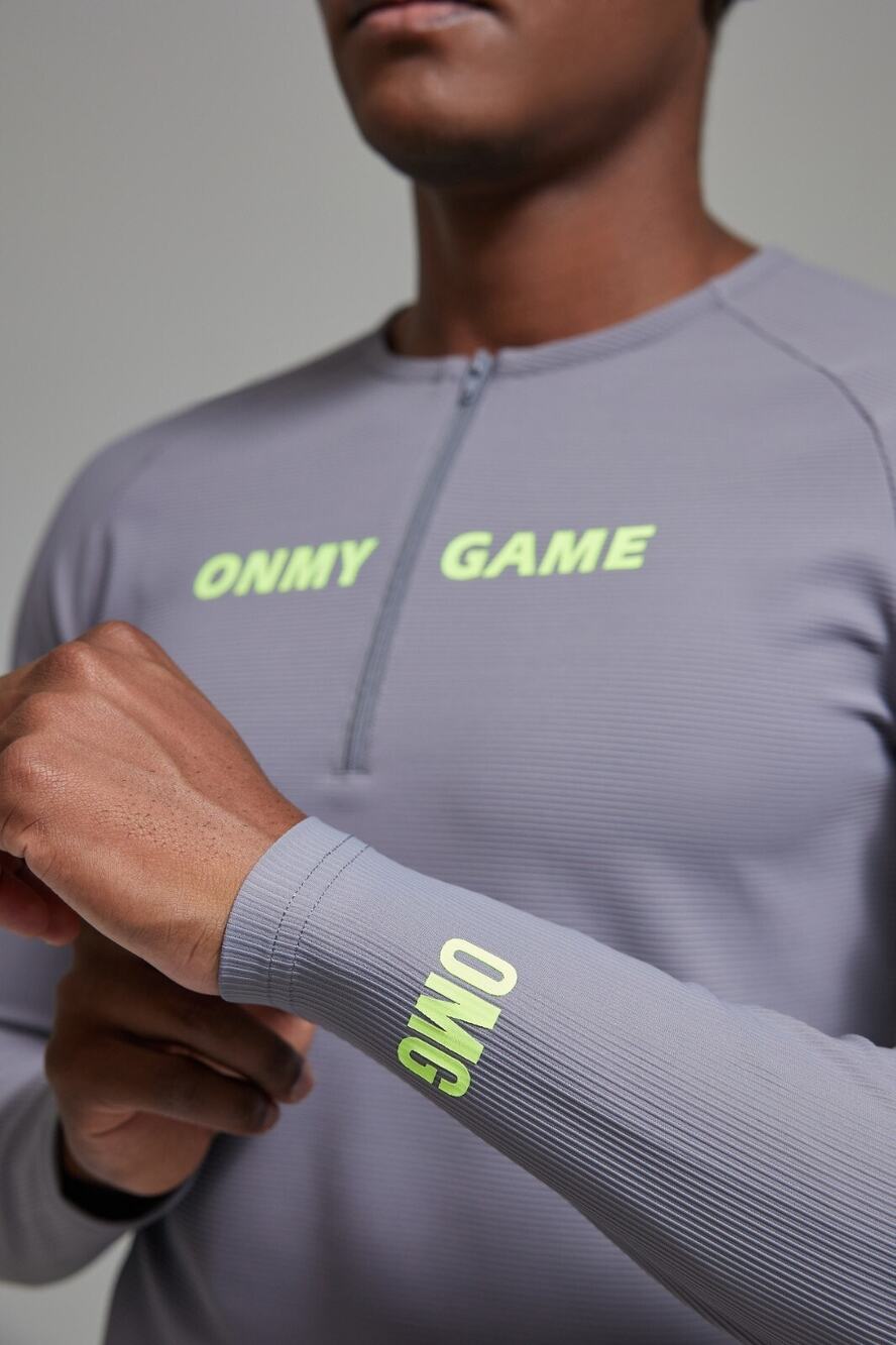 OMG® Ribbed Sport Long Sleeve (J-EMJSY2021)